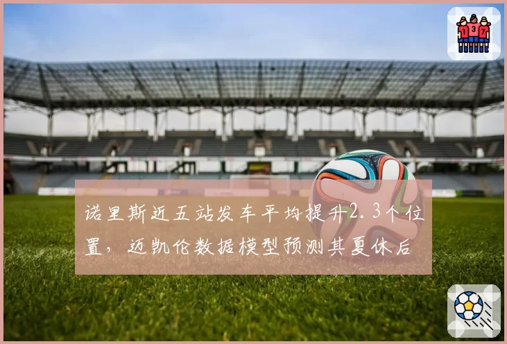 诺里斯近五站发车平均提升2.3个位置，迈凯伦数据模型预测其夏休后可反超队友